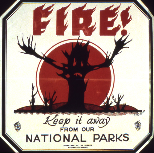 Fire prevention poster