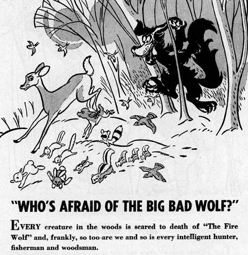 Fire Wolf advertisement