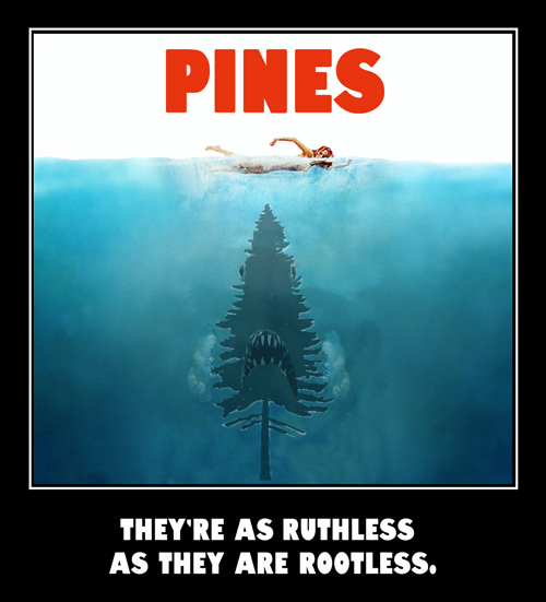 Pines movie poster.
