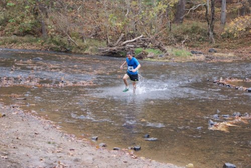 Duke Forest, Umstead Parks, and the Eno River, where this was taken, are very popular with the Durham running community.