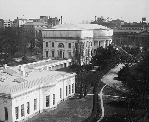 1927 White House roof renovation